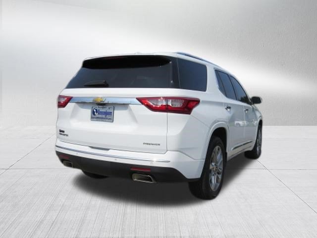 2021 Chevrolet Traverse — rear three-quarter view