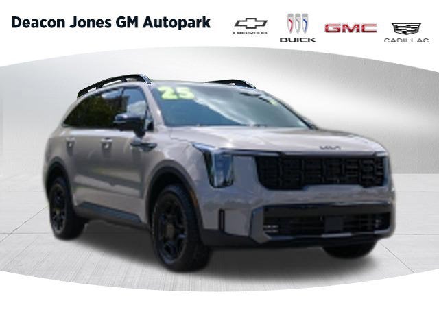 2025 Kia Sorento X-Pro SX Prestige in Brown — front three-quarter view
